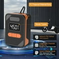 thumbnail image 5 of SPRING Motorcycle 150Psi Portable Pocket Bike Electric Air Pump Presta Valve Road Fast, 5 of 8