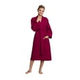 thumbnail image 1 of Turkuoise Women Premium Cotton Blend Lightweight Long Waffle Kimono Bath and Spa, 1 of 5
