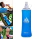 thumbnail image 4 of Botellas de agua plegables suaves de 250ml-500ml TPU plegable de seguridad para paquete de hidratación, para correr, senderismo, ciclismo - 450ml azul Sunnimix Botella para beber Soft Matraz, 4 of 8