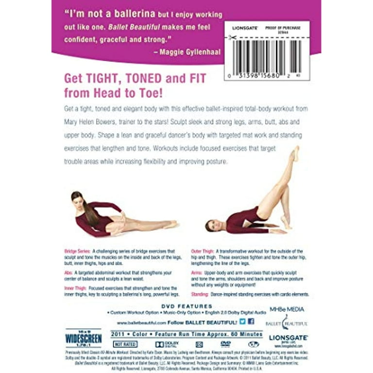 Ballet Beautiful: Total Body Workout (DVD)