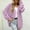 Purple, variant on Idoravan Cardigans for Women Spring Women's Fashion Top Cardigan Outwear Coat Long Sleeve Medium And Long-term Coat