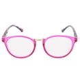 thumbnail image 1 of Gafas de lectura con bisagra de resorte para presbicia, gafas para hombres y mujeres con caja de almacenamiento+150 marco morado, 1 of 5