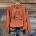 thumbnail image 2 of CAIXIA Sweatshirt for Women Trendy Breathable Quality Crew Neck Long Sleeve Blouses Top Pullover Letter Graphic Graphic Hoodies Streetwear Spring Fall Clothes 2026, 2 of 4