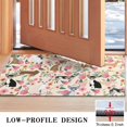 thumbnail image 3 of Chihuahua and Flower Florals Door Rugs,Washable Non Slip Door Mats Indoor,Decorative Door Mats,Entry Mat Indoor for Entrance,Bedroom,Kitchen,Bathroom,17"x30", 3 of 6