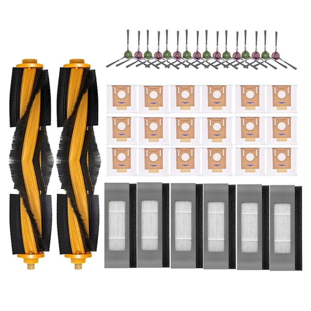 Para Deebot T9 T8 N8 Robot Aspirador Cepillo Principal Lateral Bolsas de Polvo Piezas de Filtro HEPA