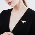 thumbnail image 2 of LYMAYTER Exquisite Tooth Badge Cartoon Oral Enamel Pin - Funny Tooth Shape, for Dentist Lapel, 2 of 7
