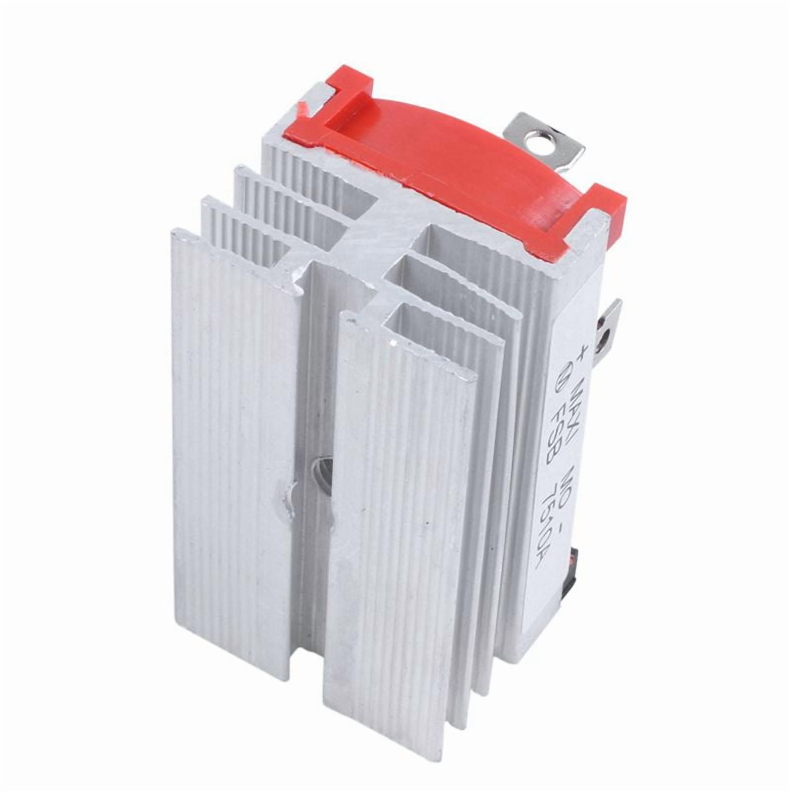 10X Aluminum Heatsink Base Single Phase Bridge Rectifier Diode 75A 1000V