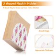 thumbnail image 5 of Yayeee Napkin Holder for Table Set of 2 Kitchen Paper Tissue Organization, Pink Cartoon Ice Cream, 5 of 8