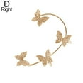 thumbnail image 1 of Boucles d'Oreilles Papillon en Zircon Scintillant, Pendantes, Non Percées, 1 of 6