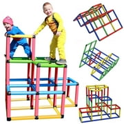 Create & Play Life Size Structures Climbing Gyms, Multi Color