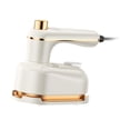 thumbnail image 4 of de hierro Soporte de vaporizador seco y húmedo 180  degree Rotario Pequeño camisa portátil Máquina de planchar para uso doméstico Beige, 4 of 8