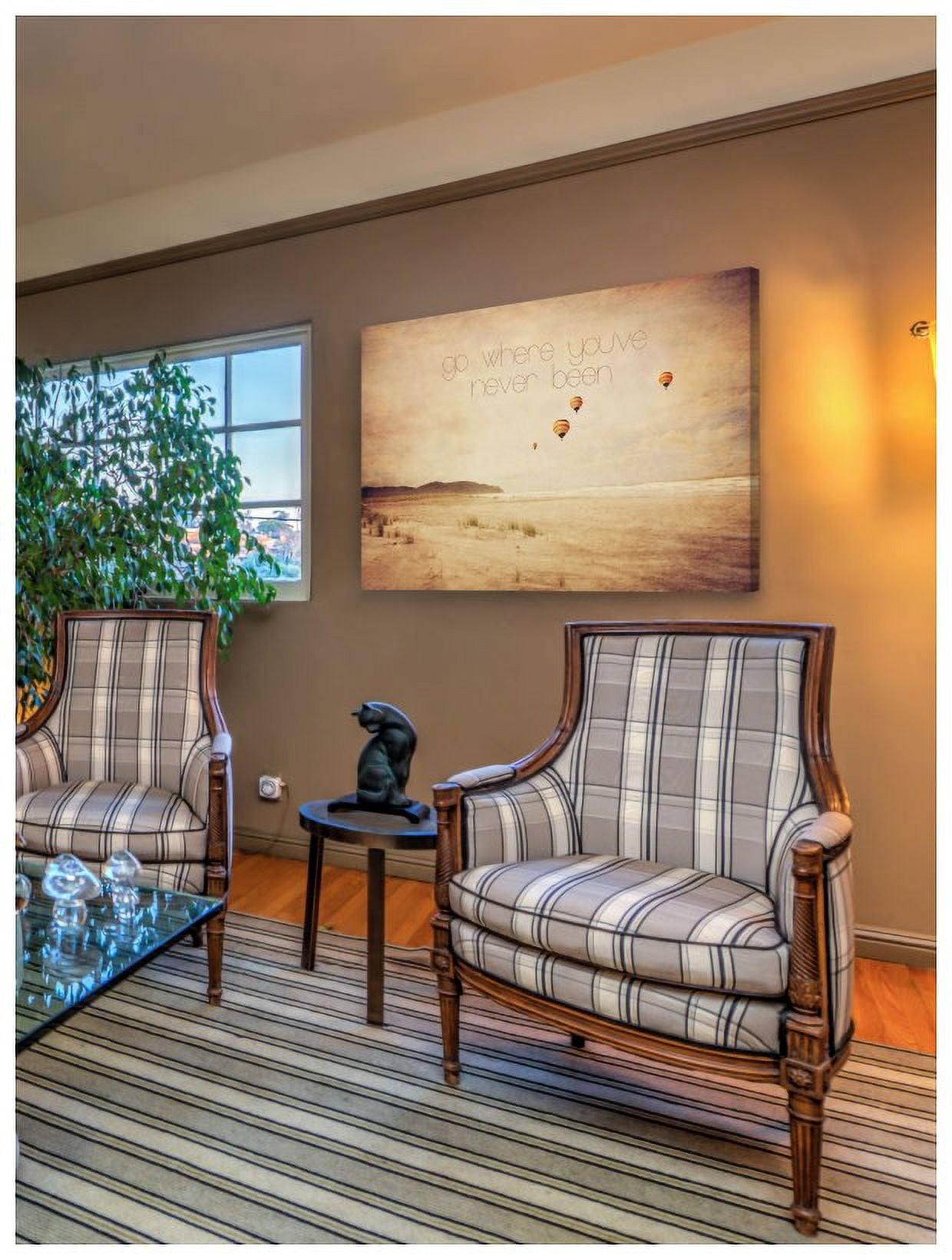 Marmont Hill "Go Where You've Never Been" Sylvia Cook Painting Print on Canvas