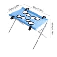 thumbnail image 3 of Iron Pet Grooming Hammock, Detachable Pet Grooming Bed, Dog Grooming Hammock with 8-Hole Design, for Cats Dogs Kitten Puppy Small Medium Large Breed Indoor Home Hair Cutting Ear Cleaning, 3 of 5