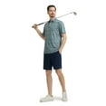 thumbnail image 5 of DTWOOO Men's Golf Shirts Short Sleeve Print Performance Moisture Wicking Dry Fit Golf Polo Shirts for Men, 5 of 8
