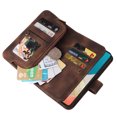 thumbnail image 7 of ELEHOLD for Samsung Galaxy A53 5G Flip Leather Wallet Case with Card Holders Kickstand Magnetic Clasp Lanyard Shoulder Strap Shockproof Protective Case,Brown, 7 of 7