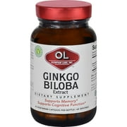 Olympian Labs Gingko Biloba Vegetarian Capsules, 60 mg, 60 count