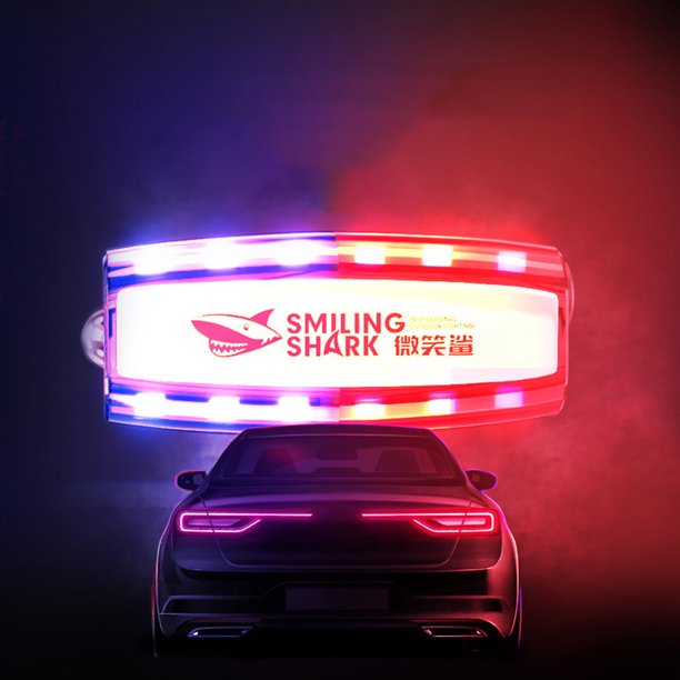 5 luces LED de advertencia con clip para el hombro, mini linternas recargables de seguridad