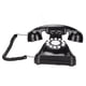 thumbnail image 5 of Teléfono fijo, teléfono retro Botón clásico Botón Dial Teléfono con cable Teléfono con cable Diseño fácil de usar, 5 of 8