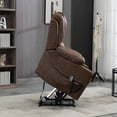 thumbnail image 2 of Sesslife Power Lift Recliner Chair with Massage and Heat for Elderly and Adults, Modern Electric Recliners with Side Pockets and Cup Holders for Living Room, Ergonomic Lounge Recliner Chair, Brown, 2 of 9