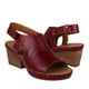 thumbnail image 1 of SANDALIAS DAMA LOBO SOLO 2316 PIEL ROJO Lobo Solo  2316, 1 of 4