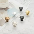 thumbnail image 7 of KOOFIZO 10 Pack Stepped Round Cabinet Knob - Oil Rubbed Bronze Pull Handle (Dia.31mm / 1.2 Inch), 7 of 7