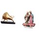 thumbnail image 1 of Estatua abstracta de toro, figura de buey de resina, escultura de mesa, letrero acrílico, decoración de escritorio, artesanía artística, adecuada para, 1 of 8