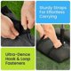 thumbnail image 4 of Umbrella Base Weights Outdoor Fillable Sandbags Weatherproof Patio Furniture Weights for Umbrella Stand for Garden 2Pcs, 4 of 5