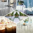 thumbnail image 5 of Efavormart Pack of 1 | Clear Transparent Banquet Ghost Chair  Armless Stacking Accent Chair with Oval Back  Acrylic, invisible Plastic Construction, Unique Style, 5 of 11