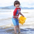 thumbnail image 6 of Rash Guard for Boys Toddler Baby Boys Dinosaur Crocodile Prints One Piece Swimsuit with Swim Cap Quick Dry Surf Suit Upf 50+ Toddler Bathing Suit Watermelon Red 1 Years-2 Years, 6 of 6