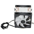thumbnail image 1 of Ventilador de refrigeración de CPU ventiladores de refrigeración de CPU de computadora de tacto directo con luz RGB para trabajo para juegos, 1 of 8