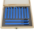 thumbnail image 3 of Set 11pcs Metal Carbide Welding CNC Lathe Tools Carbide Brazed Tipped Cutter Tool Bit Cutting Kit  8mm 10mm Optional, 3 of 5