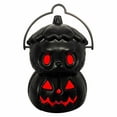 thumbnail image 2 of Xihbxyly Linterna de Calabaza de Halloween, Decoración Fantasmal Brillante, Luz Led Nocturna, Decoración Espeluznante para Fiestas, Linterna de Mano Versátil, Idea de Regalo Única, Material Plástico,, 2 of 7