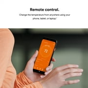 Nest Learning Thermostat, Easy Control for Every Room, Stainless Steel (3rd Gen)