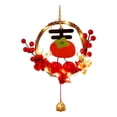 thumbnail image 1 of Corona de Año Nuevo Chino con Luces, Decoración del Año de la Serpiente, Colgante Artificial Estilo E, 1 of 9