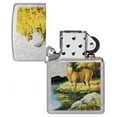 thumbnail image 4 of Zippo Linda Picken Season of Beauty Street Chrome Pocket Lighter, 4 of 8