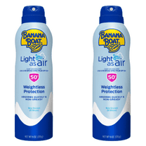 Banana Boat Light as Air Cspray, SPF 50  6 fl oz (2 Pack)