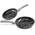 thumbnail image 1 of ARIMI Italian Diamond Marble Frying Pan Set 2-Piece -9.5 Inch-11 Inch, 1 of 1