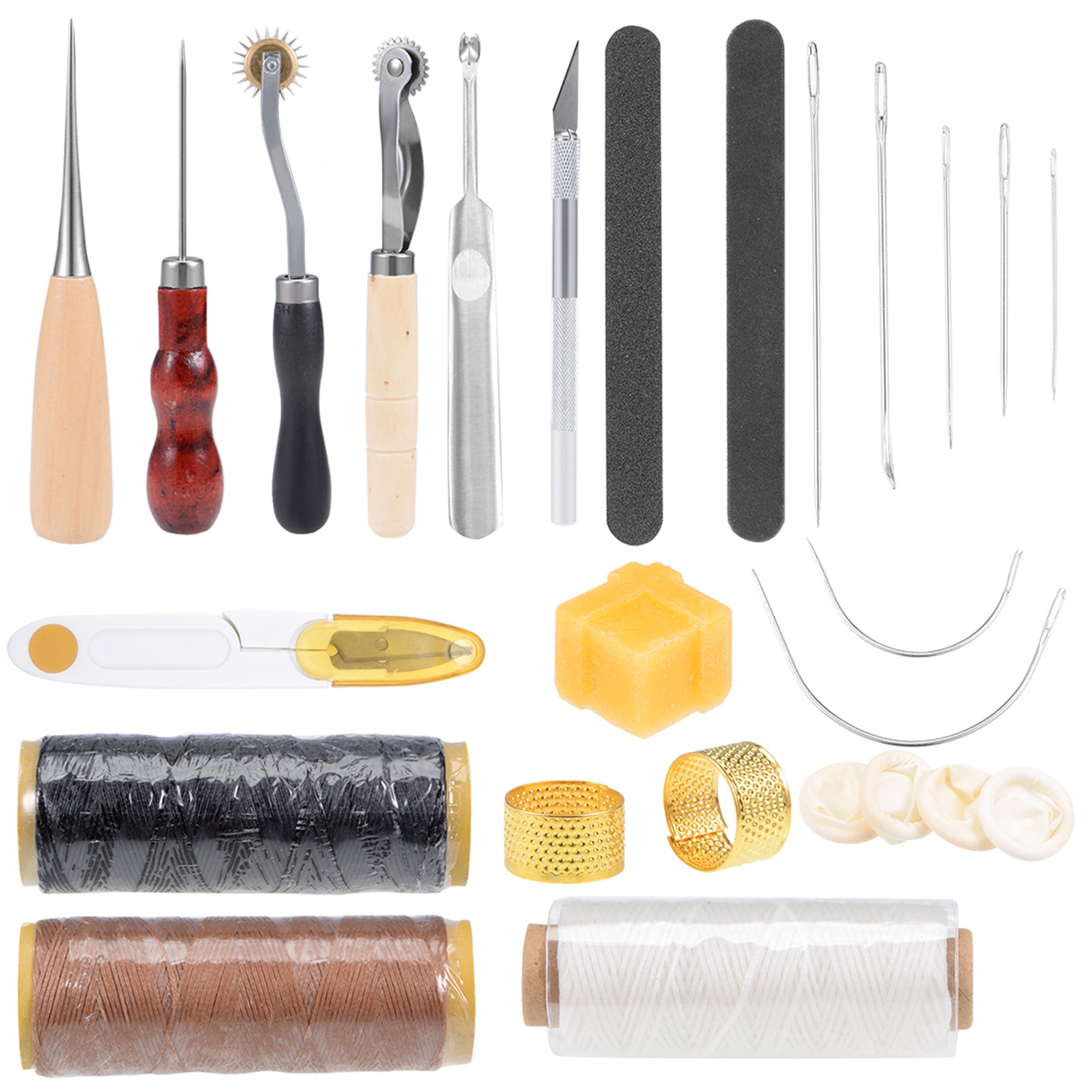 Craft Leather Sewing Tools Kit Leather DIY Hand Stitching Tools