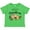Apple Green, variant on Merry Christmas Cute Sloth with Santa Hat and Lights Boys or Girls Toddler T-Shirt