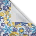 thumbnail image 4 of Ambesonne Floral Window Valance, Chrysanthemum and Butterfly, 54" X 12", Earth Yellow Blue, 4 of 5