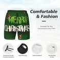 thumbnail image 5 of Gaeub Merry Christmas Mens Swim Trunks Stretch Beach Shorts Quick Dry for Men Swim Shorts Swimwear with Pockets- XX-Large, 5 of 9
