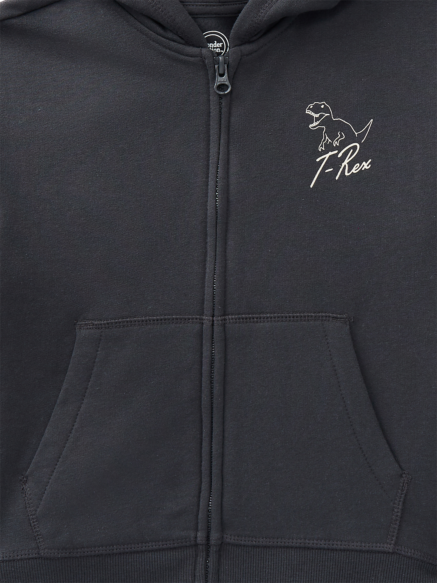 Wonder Nation Little Boys Graphic Zip Hoodie, Sizes 4-10