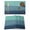Teal Green, variant on Placemats Set of 8, Teal Blue Ombre Woven Placemat, Linen Place Mats for Kitchen/Dining Tables, Modern Abstract Art Texture Washable Table Mats for Party