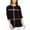 Black, variant on Alfani Womens Crew Neck Long Sleeve Tunic Sweater