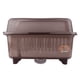 thumbnail image 2 of Escurridor de platos de plástico para armario de cocina, caja de almacenamiento, estante para cuencos (caqui), 2 of 8