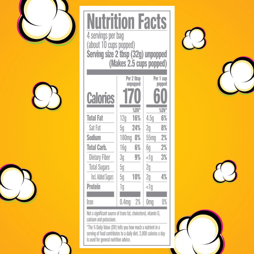 JOLLY TIME Mallow Magic 3.5 oz. 2 Ct Microwave Popcorn. Gluten-Free Non-GMO