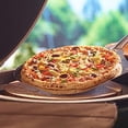 thumbnail image 5 of Paleta de aluminio para pizza con mango de madera para un fácil almacenamiento, tabla de cortar grande para pizza para hornear pizza casera, pan y queso, bandeja para servir, uso en horno o parrilla Namotu PTL150, 5 of 5