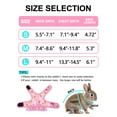 thumbnail image 3 of Rabbit Harness and Leash for Walking Escape Proof - Cute Carrot Pattern Mesh Breathable Bunny Vest Harness Outdoor Camping Hiking Training - Also Suit for Ferret Kitten Puppy Small Animals, 3 of 5