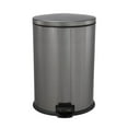 thumbnail image 4 of Hometrends 12 Litre Stainless Steel Kitchen Garbage Can Waste Bin with Durable Foot Pedal, Fingerprint-Resistant Finish, 4 of 6
