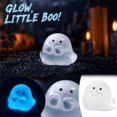 thumbnail image 7 of Halloween Mini Ghosts Figures, Luminous Small Little Resin Ghost Figurines to Hide Glow in The Dark Tiny Statue for Halloween Party Favors Dollhouse Decorations Toys, 7 of 7